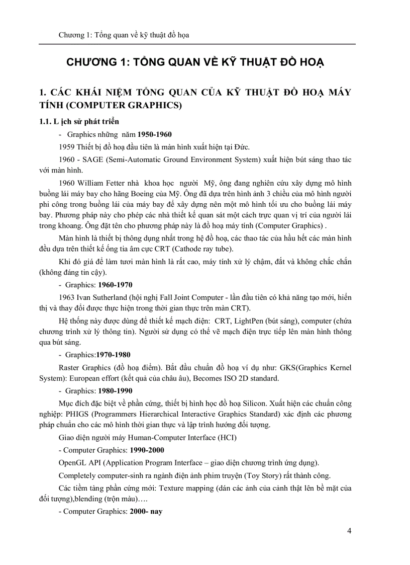 image for page Kỹ thuật đồ họa