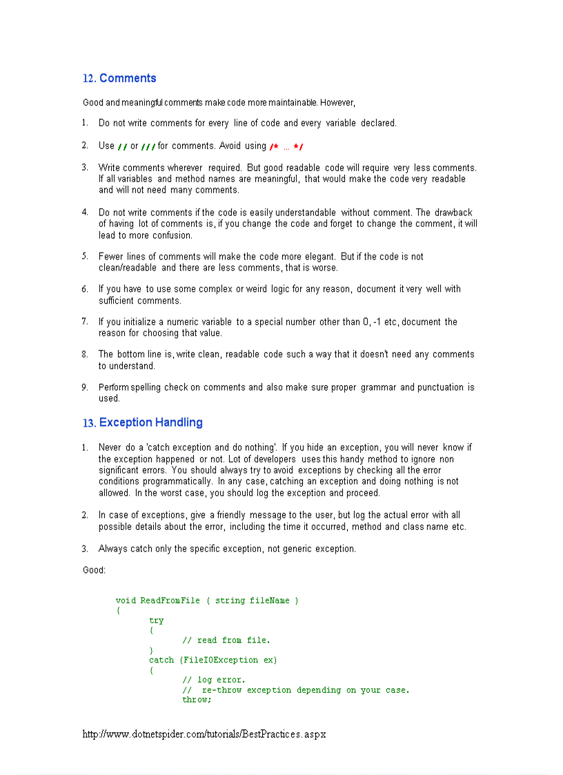 image for page C Coding Standards and Best Programming Practices