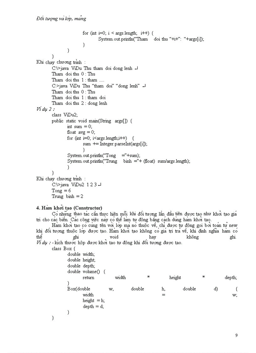 image for page Lập trình hướng đối tượng trong java