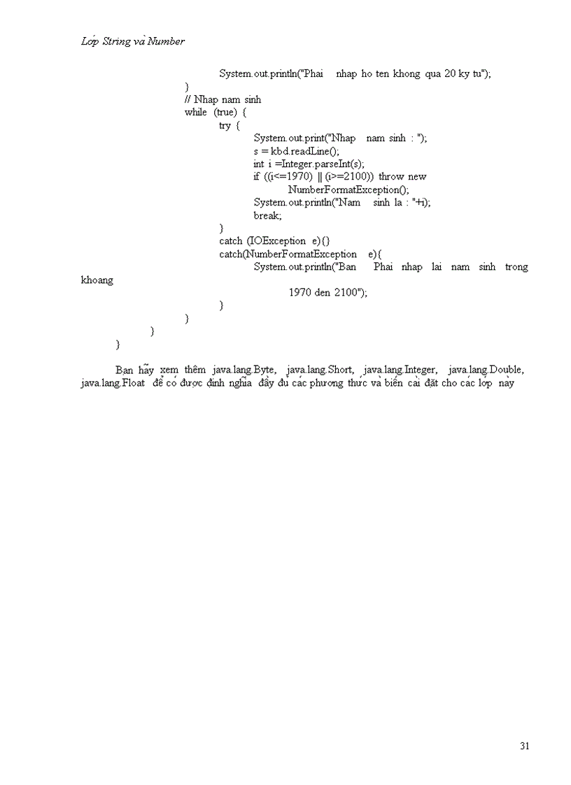 image for page Lập trình hướng đối tượng trong java