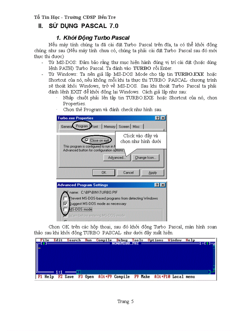 image for page Giáo trình Pascal 7 0