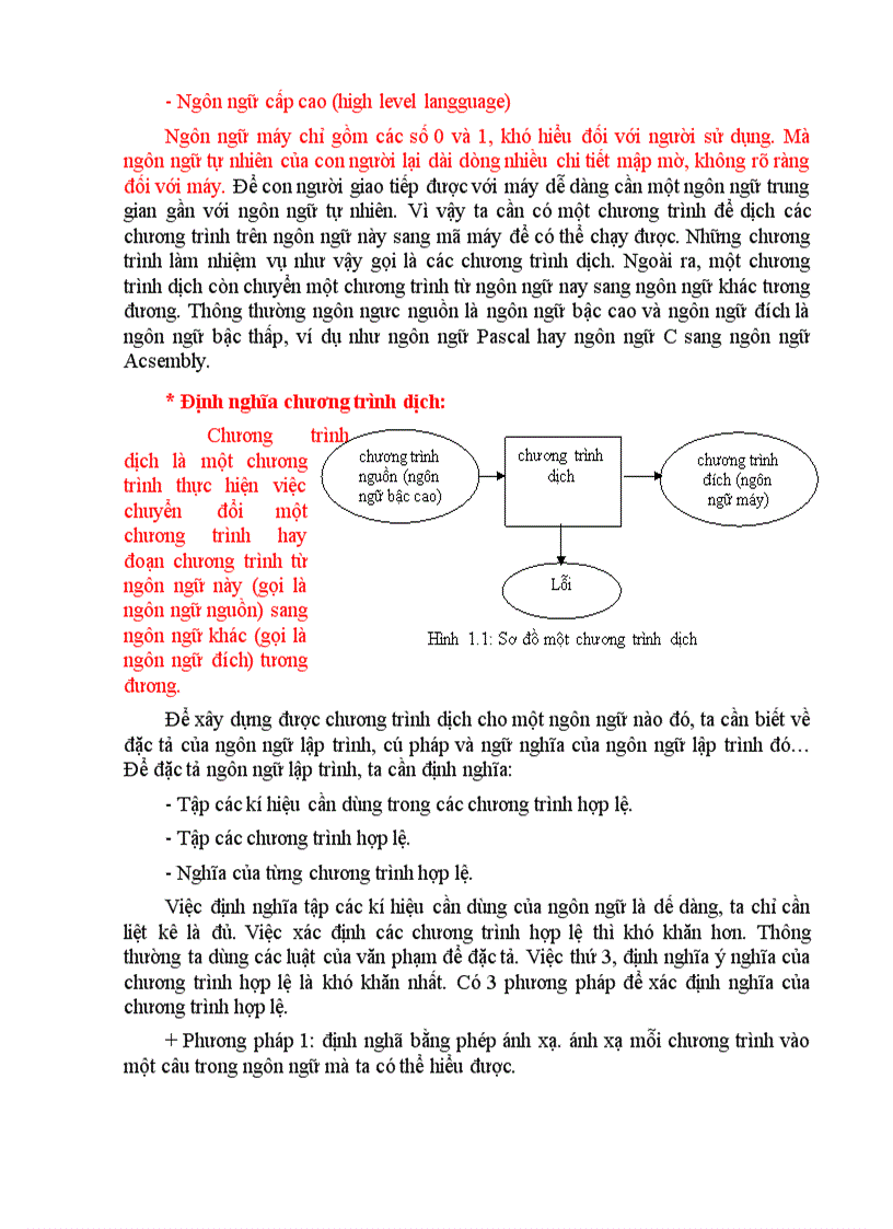 image for page GIÁO TRÌNH MÔN CHƯƠNG TRÌNH DỊCH Compiler Construction