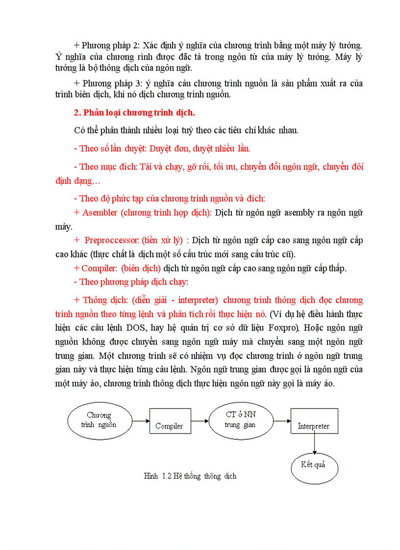 image for page GIÁO TRÌNH MÔN CHƯƠNG TRÌNH DỊCH Compiler Construction