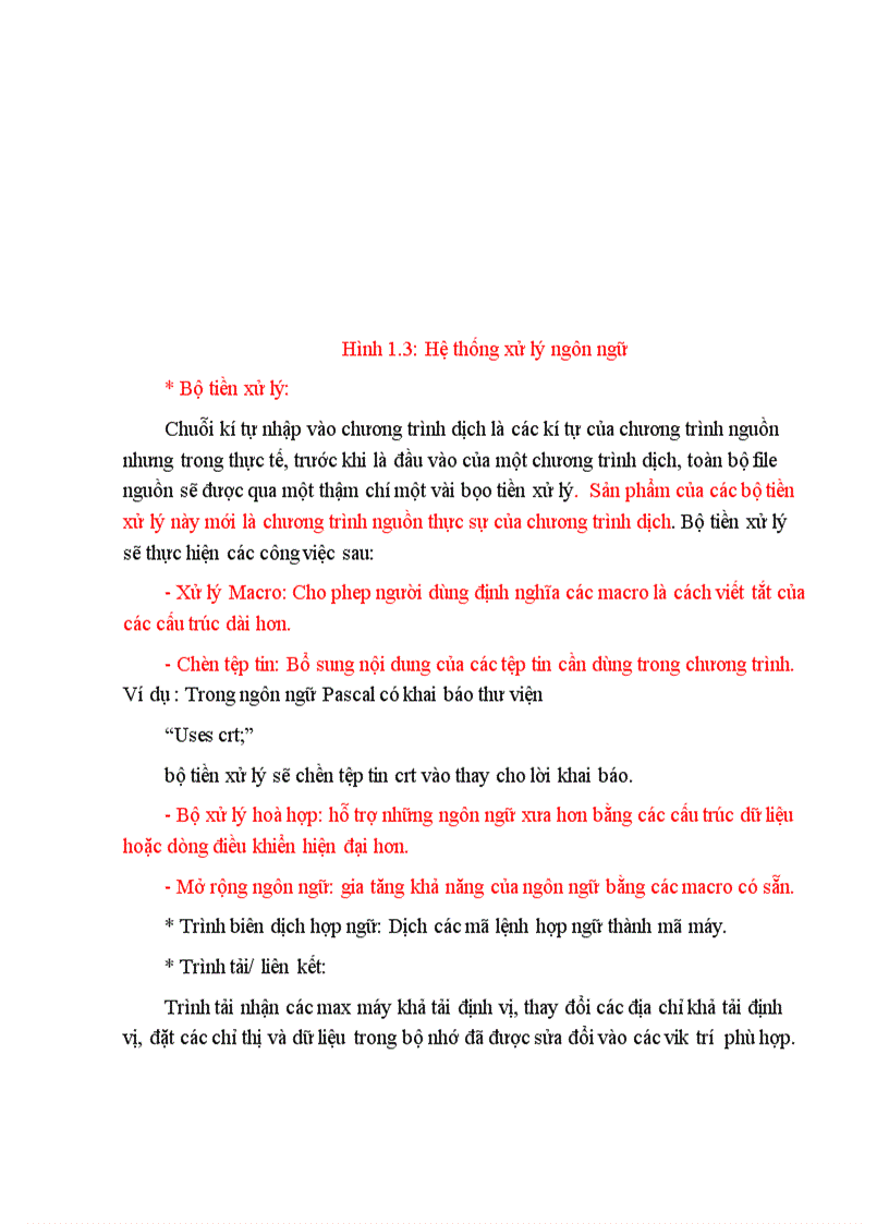 image for page GIÁO TRÌNH MÔN CHƯƠNG TRÌNH DỊCH Compiler Construction