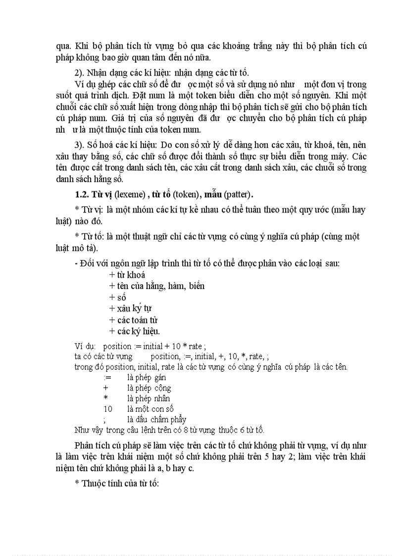 image for page GIÁO TRÌNH MÔN CHƯƠNG TRÌNH DỊCH Compiler Construction