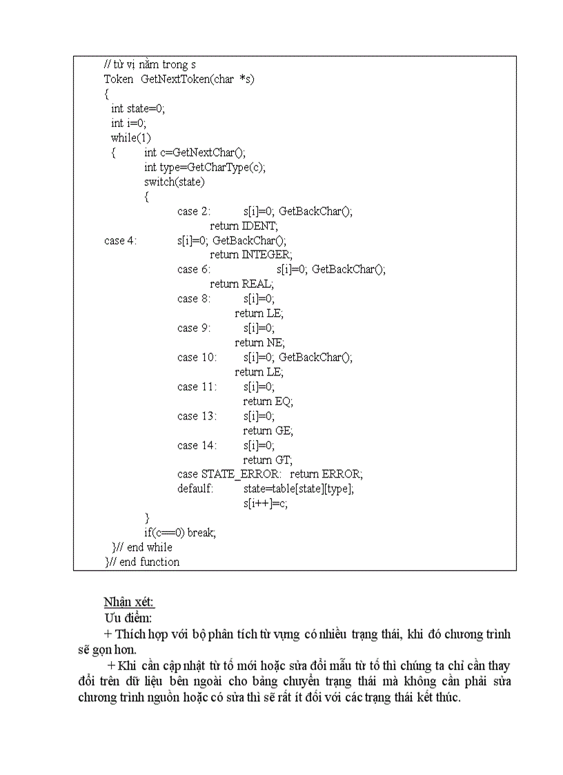 image for page GIÁO TRÌNH MÔN CHƯƠNG TRÌNH DỊCH Compiler Construction
