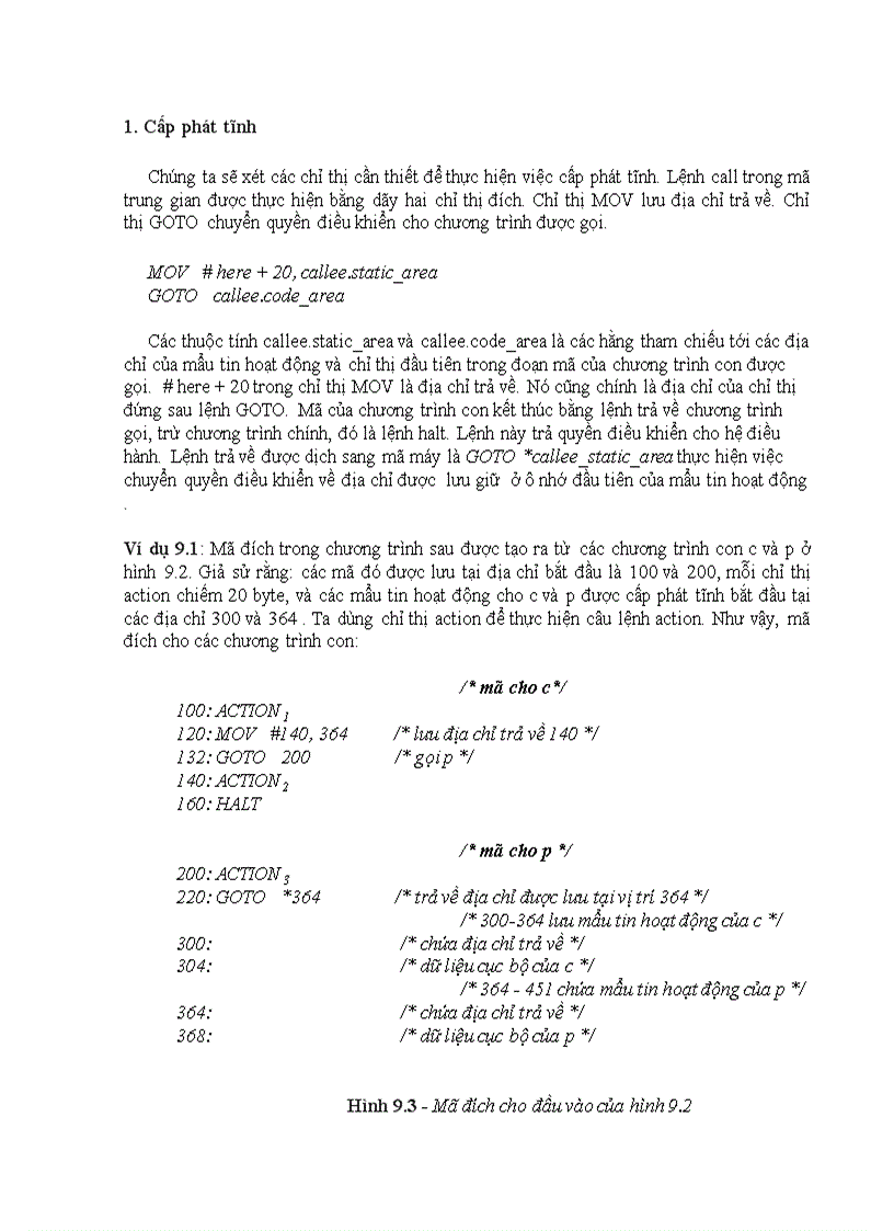 image for page GIÁO TRÌNH MÔN CHƯƠNG TRÌNH DỊCH Compiler Construction