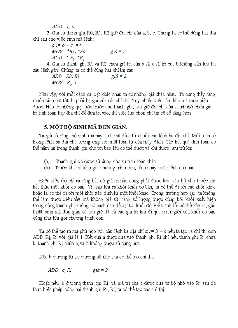 image for page GIÁO TRÌNH MÔN CHƯƠNG TRÌNH DỊCH Compiler Construction