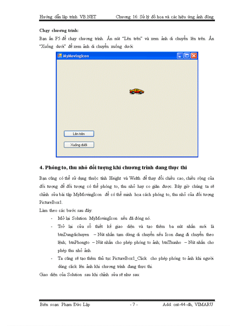 image for page Xử lý đồ họa và các hiệu ứng ảnh động