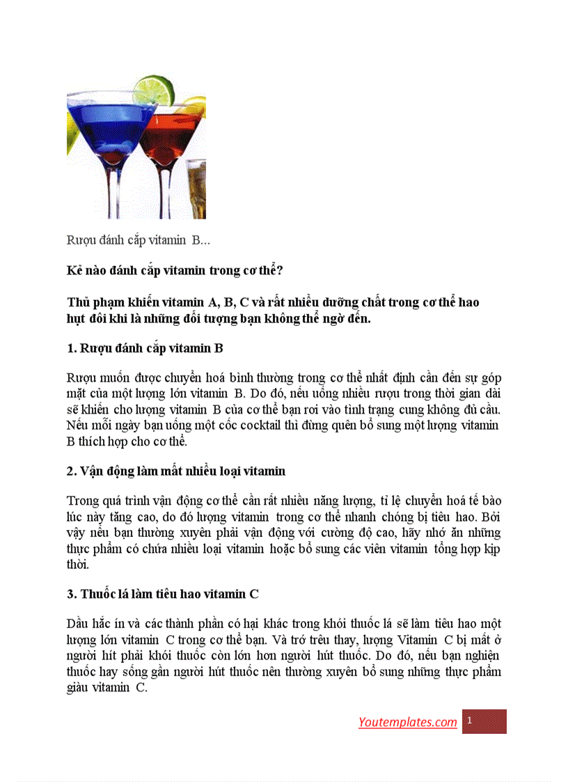 image for page Kẻ nào đánh cắp vitamin trong cơ thể