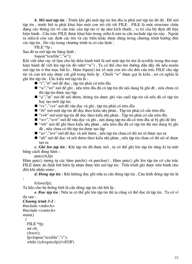 image for page Nhập và xuất dữ liệu