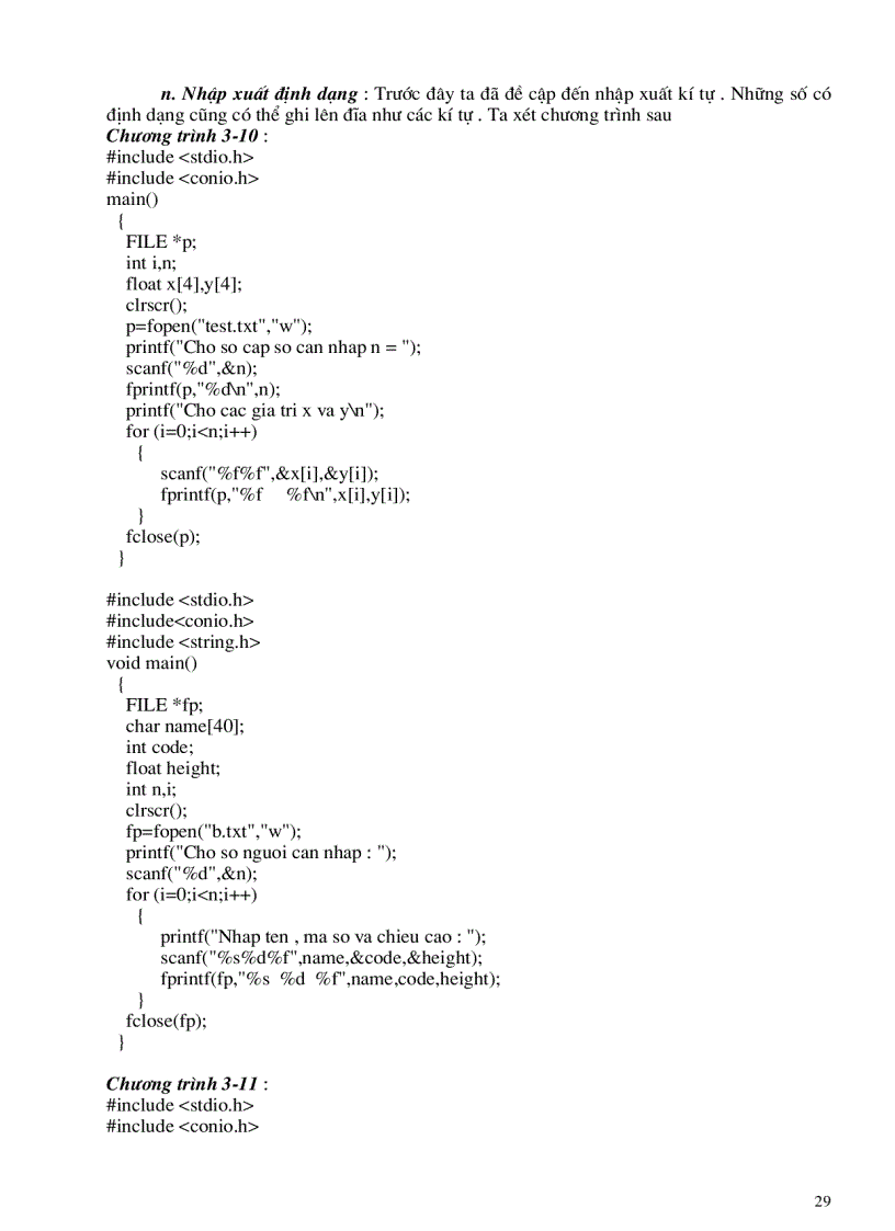 image for page Nhập và xuất dữ liệu
