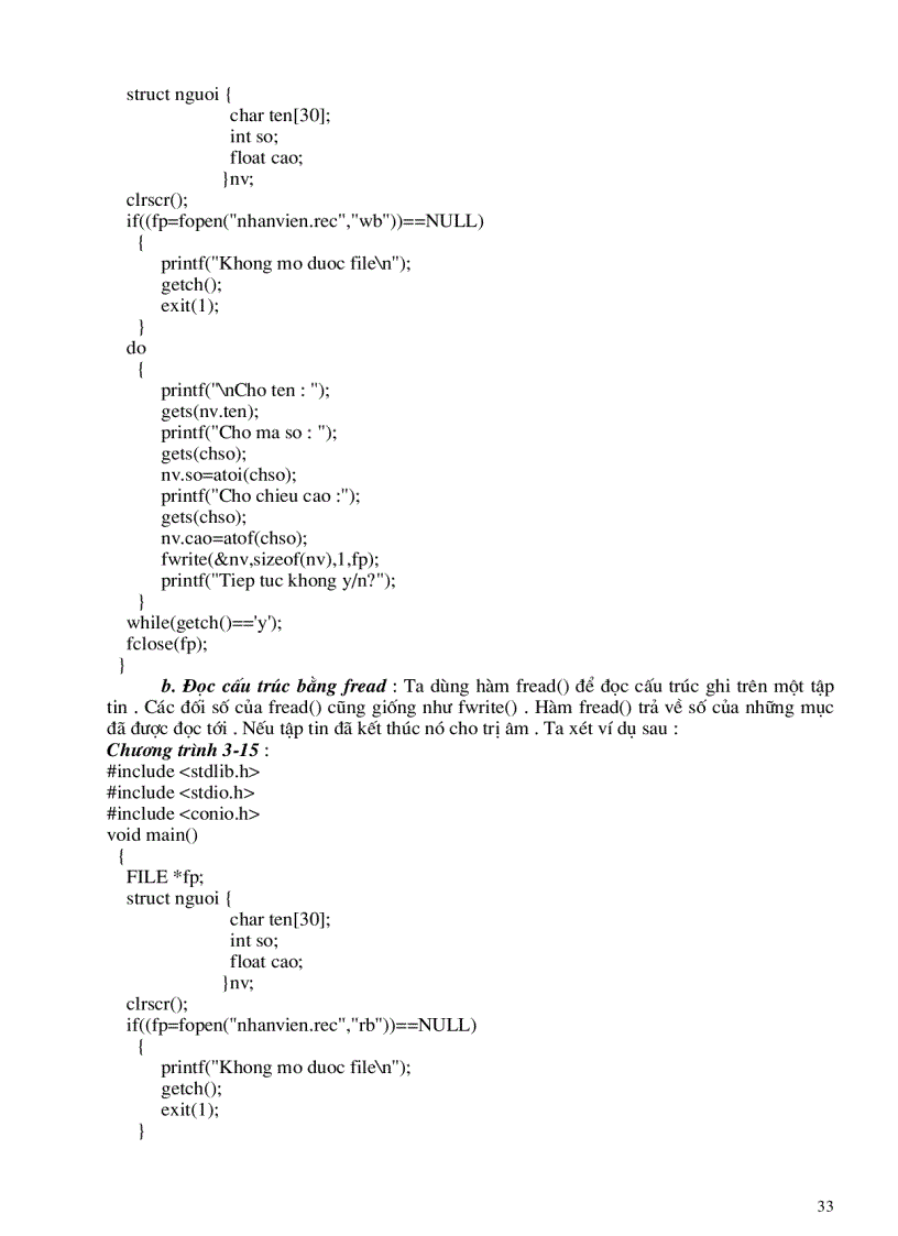 image for page Nhập và xuất dữ liệu