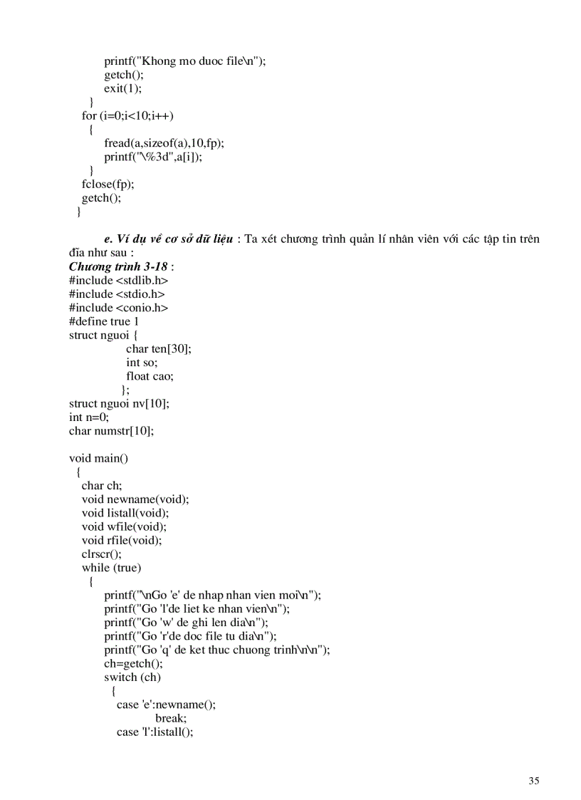 image for page Nhập và xuất dữ liệu