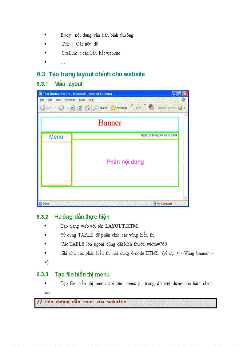 image for page Bài tập asp nâng cao