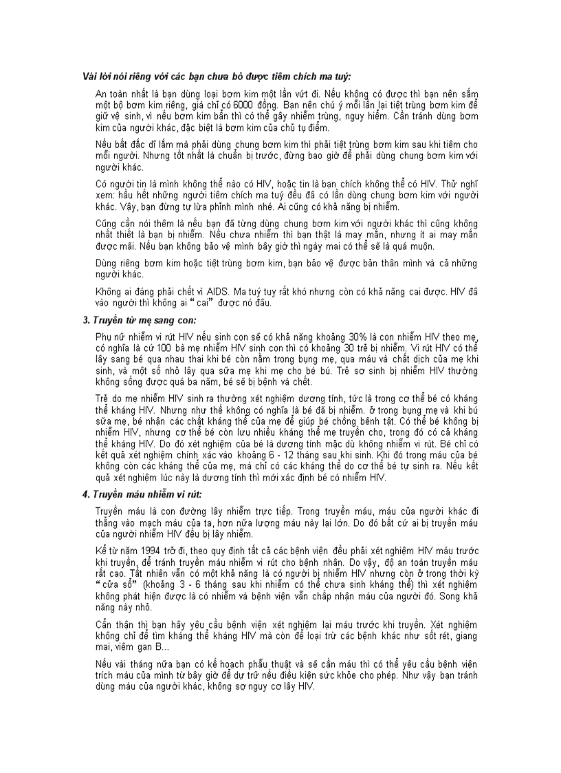 image for page Đại cương về hiv aids