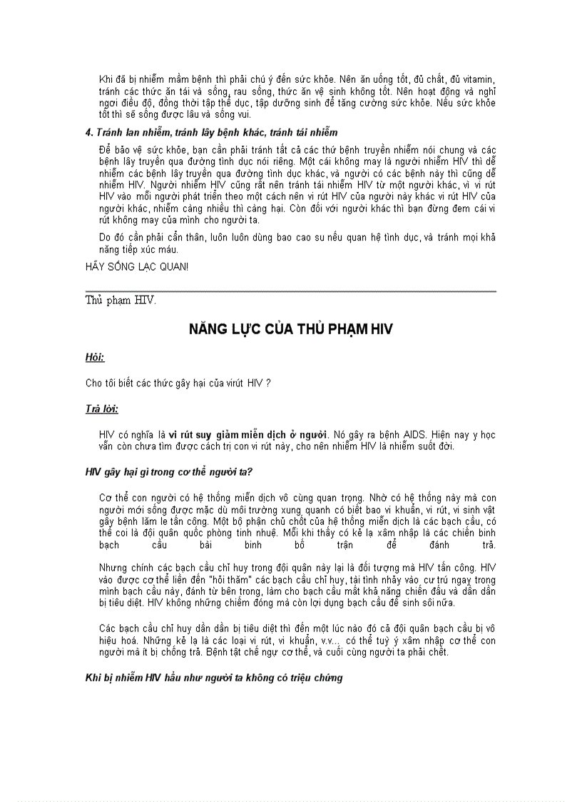 image for page Đại cương về hiv aids