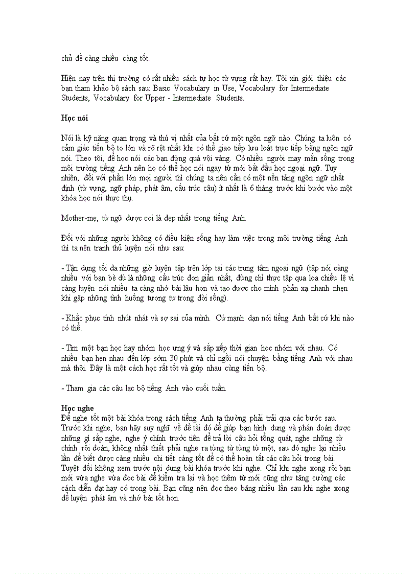 image for page Phương pháp học tốt tiếng Anh đơn giản