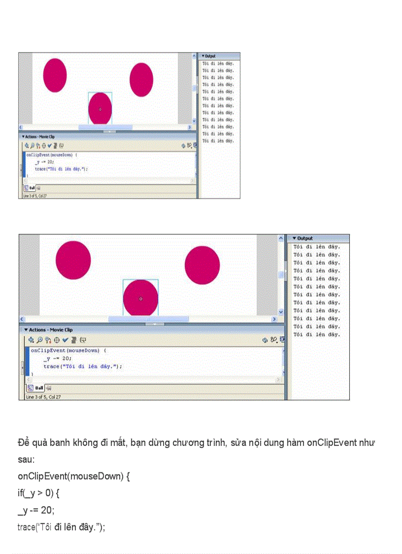 image for page Câu lệnh điều kiện Tự học lập trình Flash