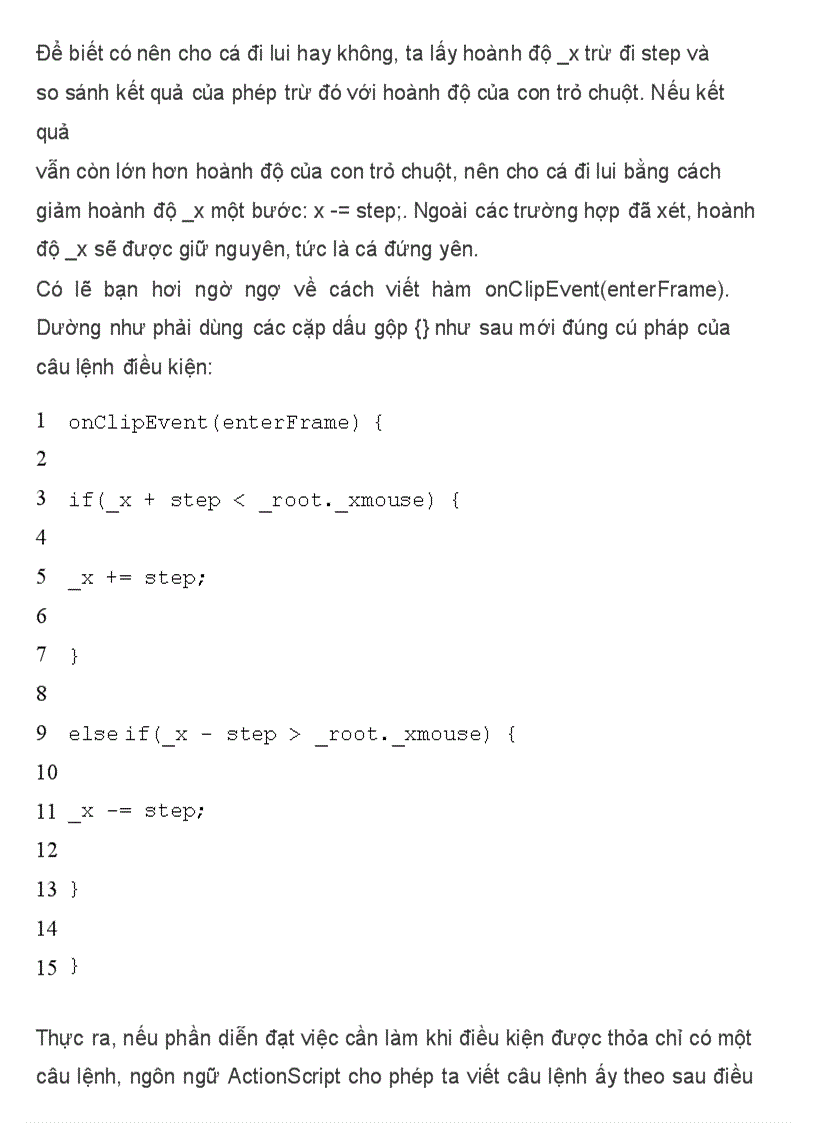 image for page Trò chơi rượt bắt Tự học lập trình Flash