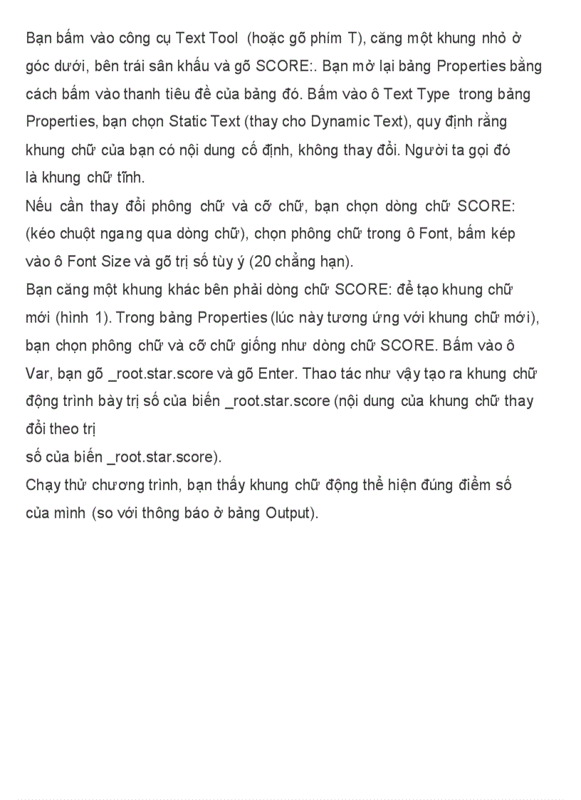 image for page Liên lạc giữa các thể hiện Tự học lập trình Flash