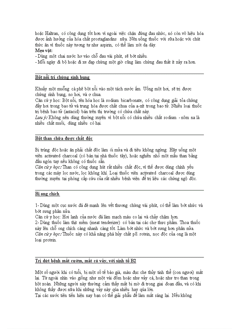 image for page Mẹo vặt y khoa thực dụng