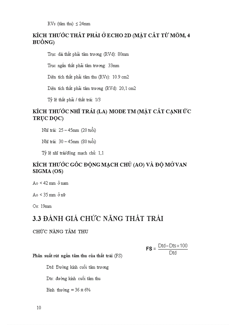 image for page Các chỉ số cận lâm sàng