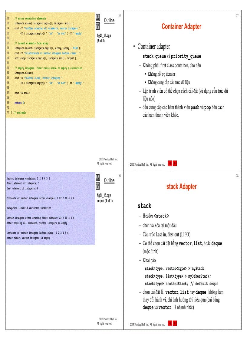 image for page Thư viện chuẩn C Standard Template Library STL