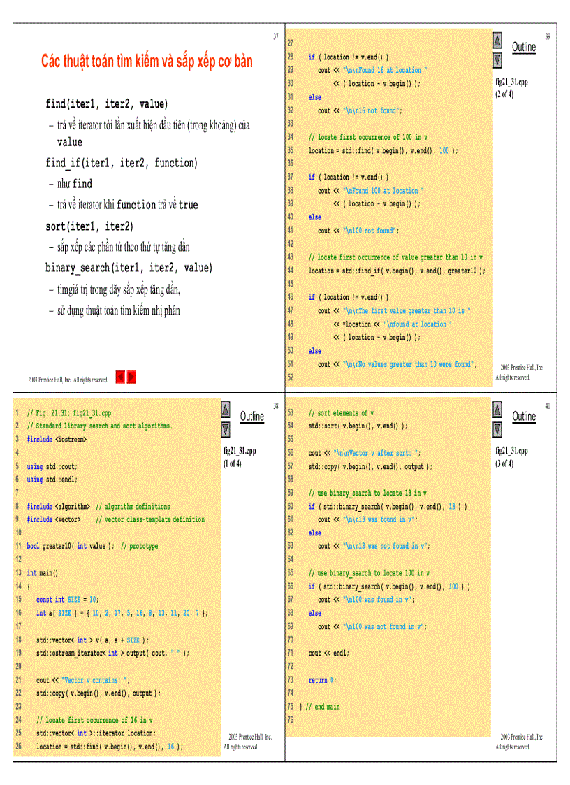 image for page Thư viện chuẩn C Standard Template Library STL