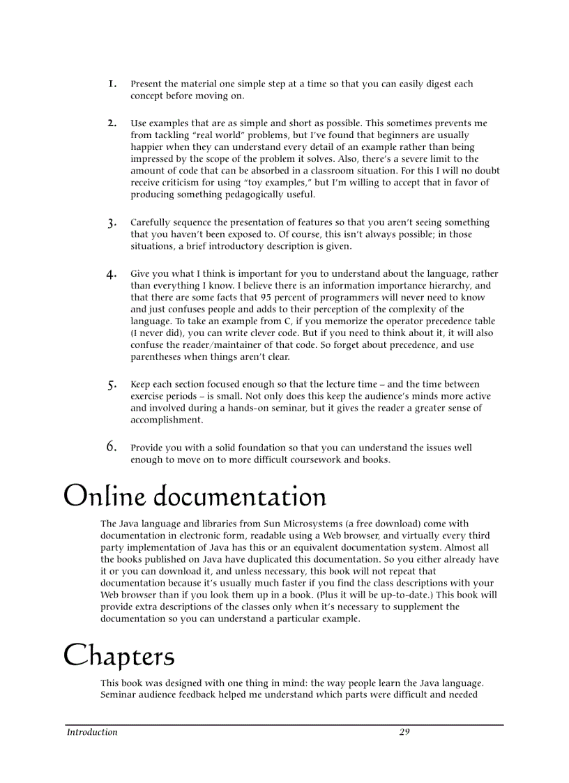 image for page Thinking in Java Bruce Eckel