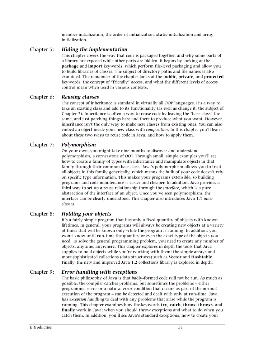 image for page Thinking in Java Bruce Eckel