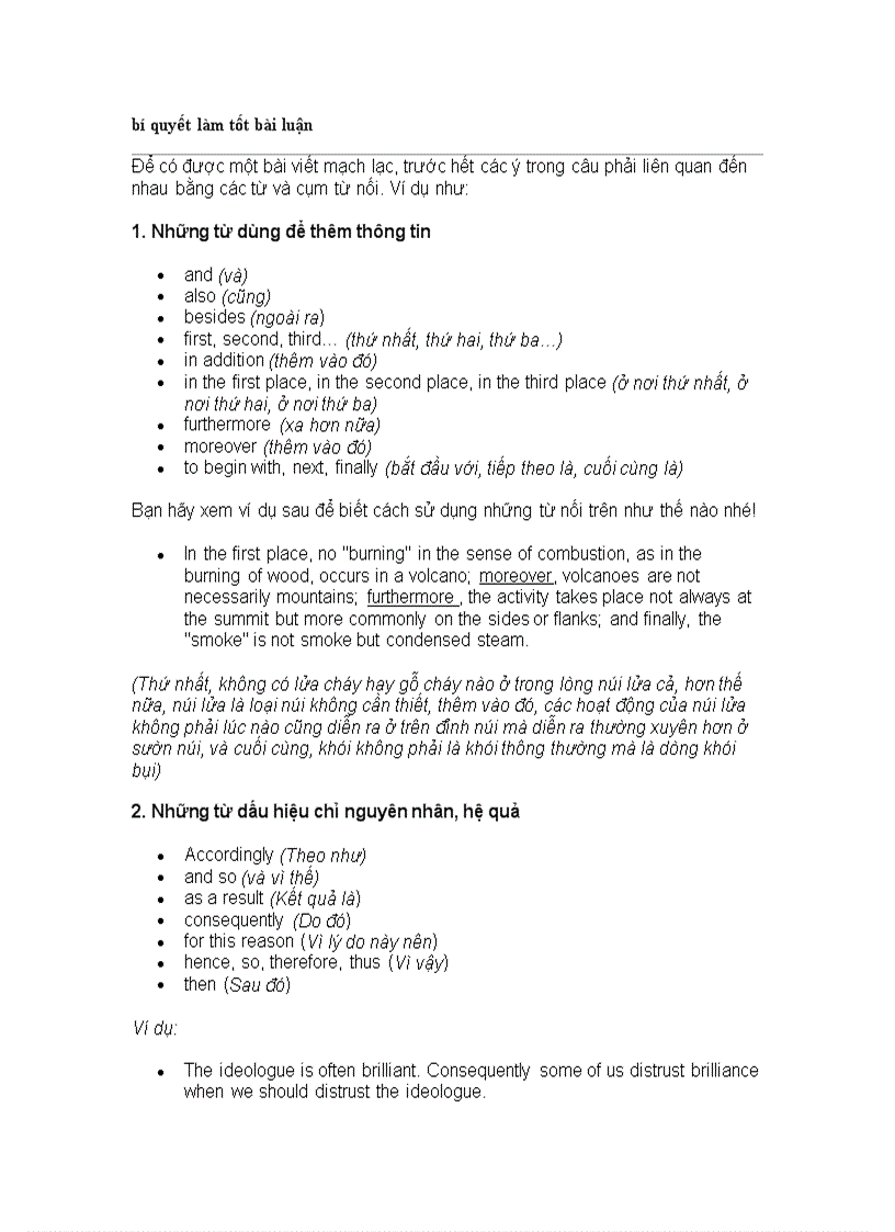 image for page Bí quyết làm tốt bài luận