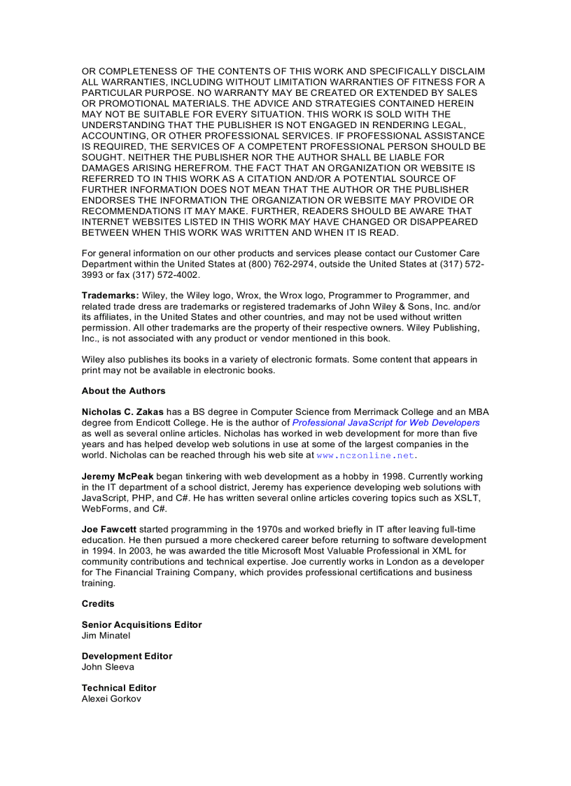 image for page Professional Ajax