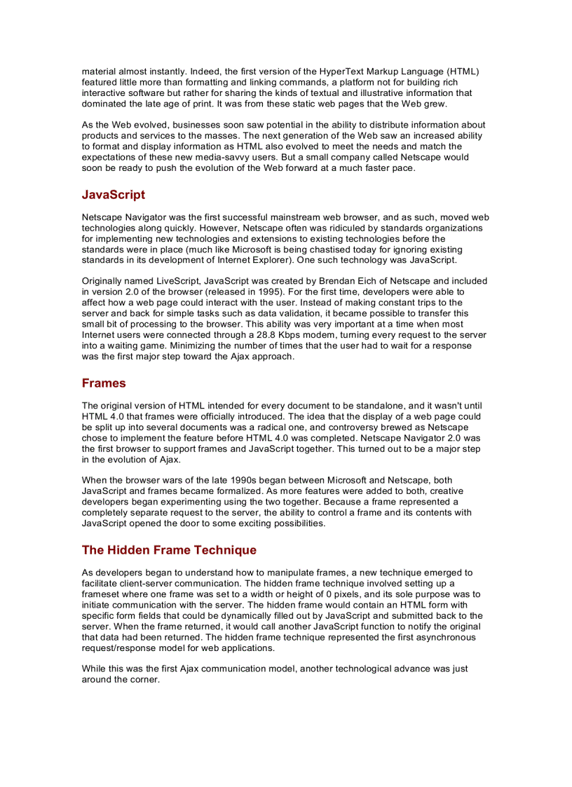 image for page Professional Ajax