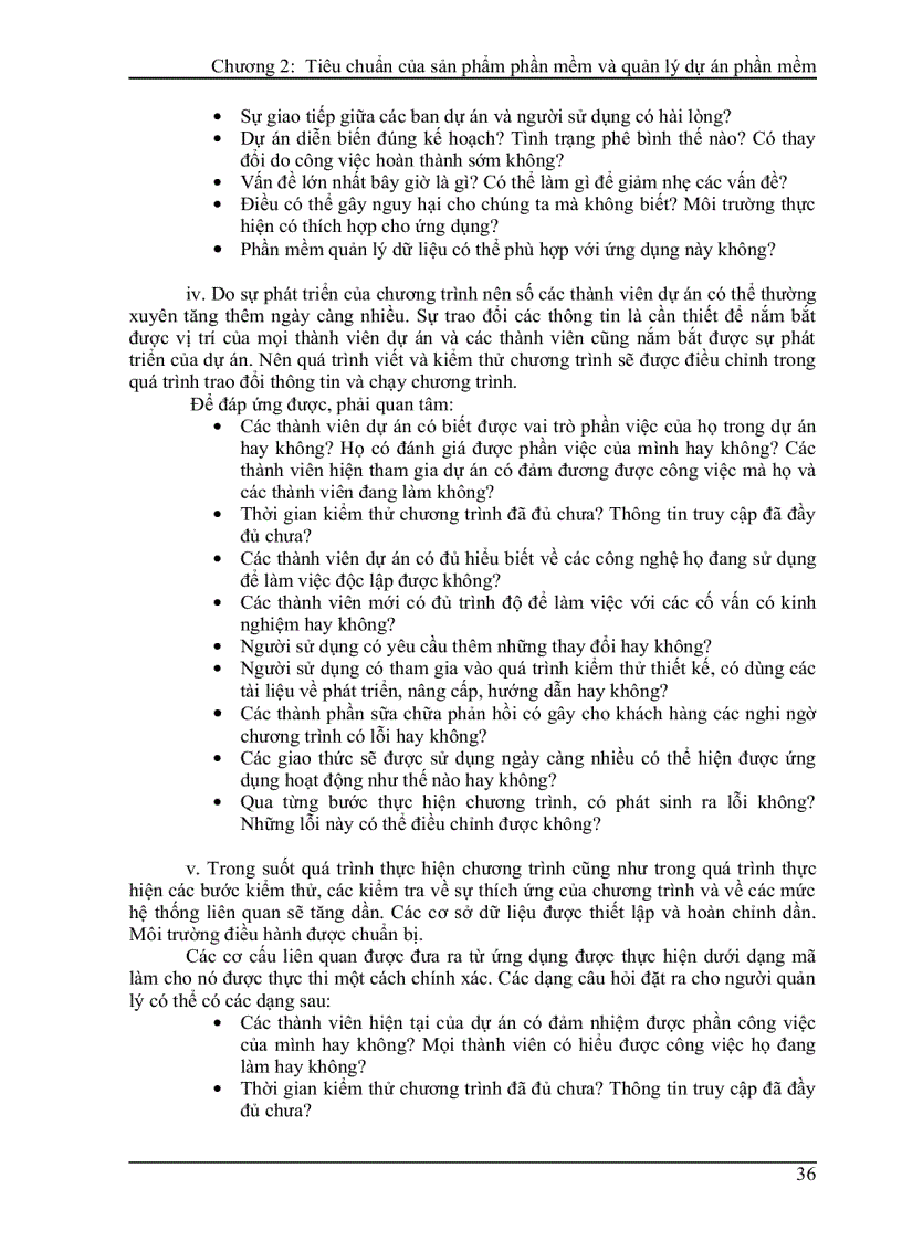 image for page Tiêu chuẩn của sản phẩm phần mềm và quản lý dự án phần mềm