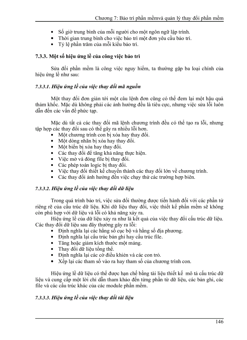 image for page Bảo trì phần mềm và quản lý thay đổi phần mềm