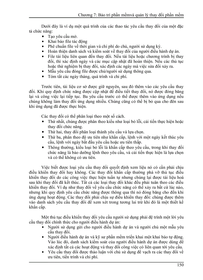 image for page Bảo trì phần mềm và quản lý thay đổi phần mềm