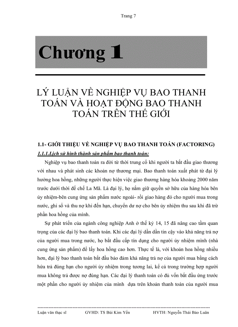 image for page Tình hình thực hiện bao thanh toán tại Việt Nam và một số giải pháp
