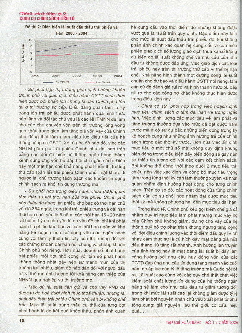 image for page Phối hợp chính sách tiền tệ và tài khoá ở Việt Nam thông qua mối quan hệ