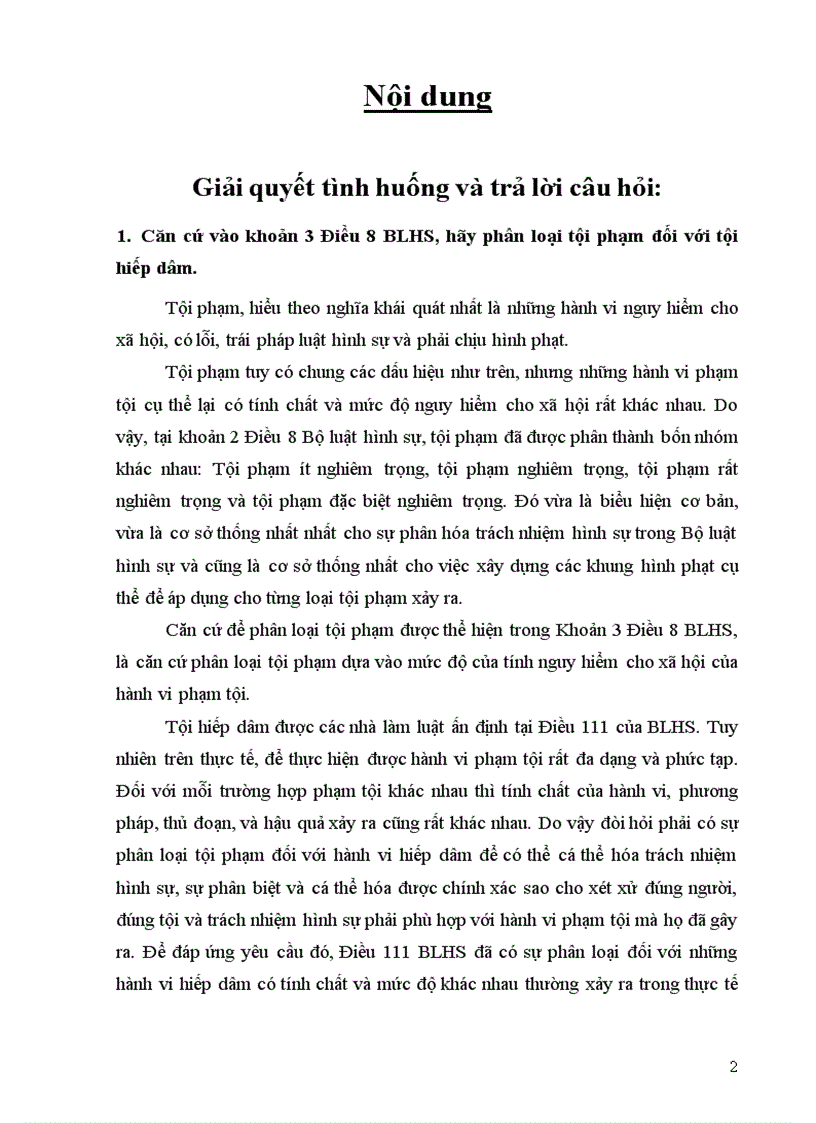 image for page Bài tập lớn Hình sự Module 1 9 điểm