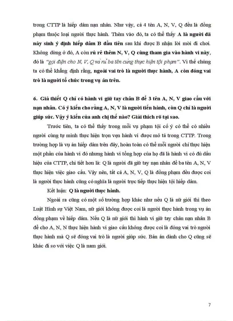 image for page Bài tập lớn Hình sự Module 1 9 điểm