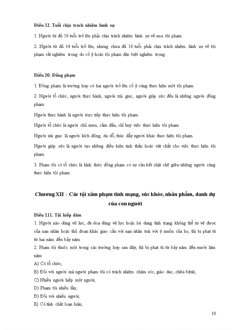 image for page Bài tập lớn Hình sự Module 1 9 điểm