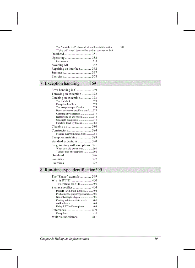 image for page Thinking in C Volume 1 2nd Edition