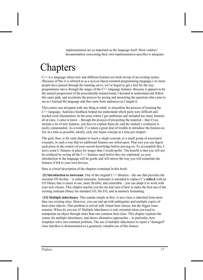 image for page Thinking in C Volume 1 2nd Edition