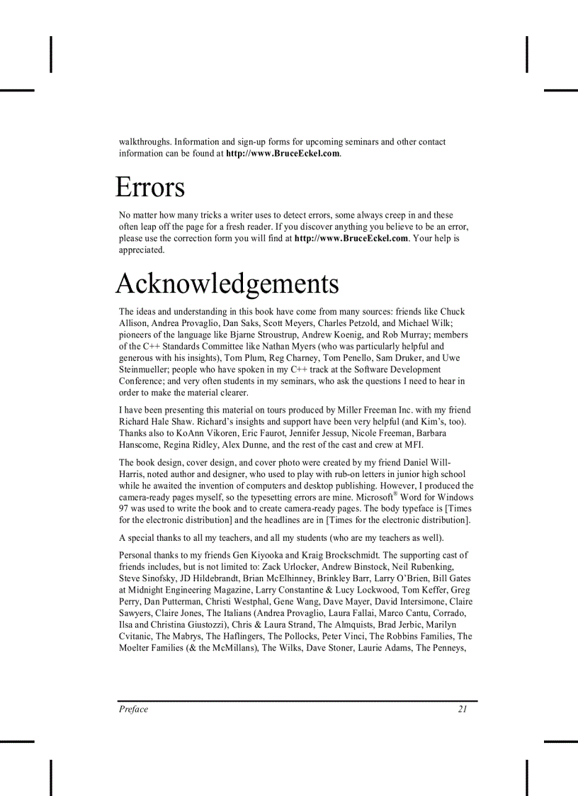 image for page Thinking in C Volume 1 2nd Edition