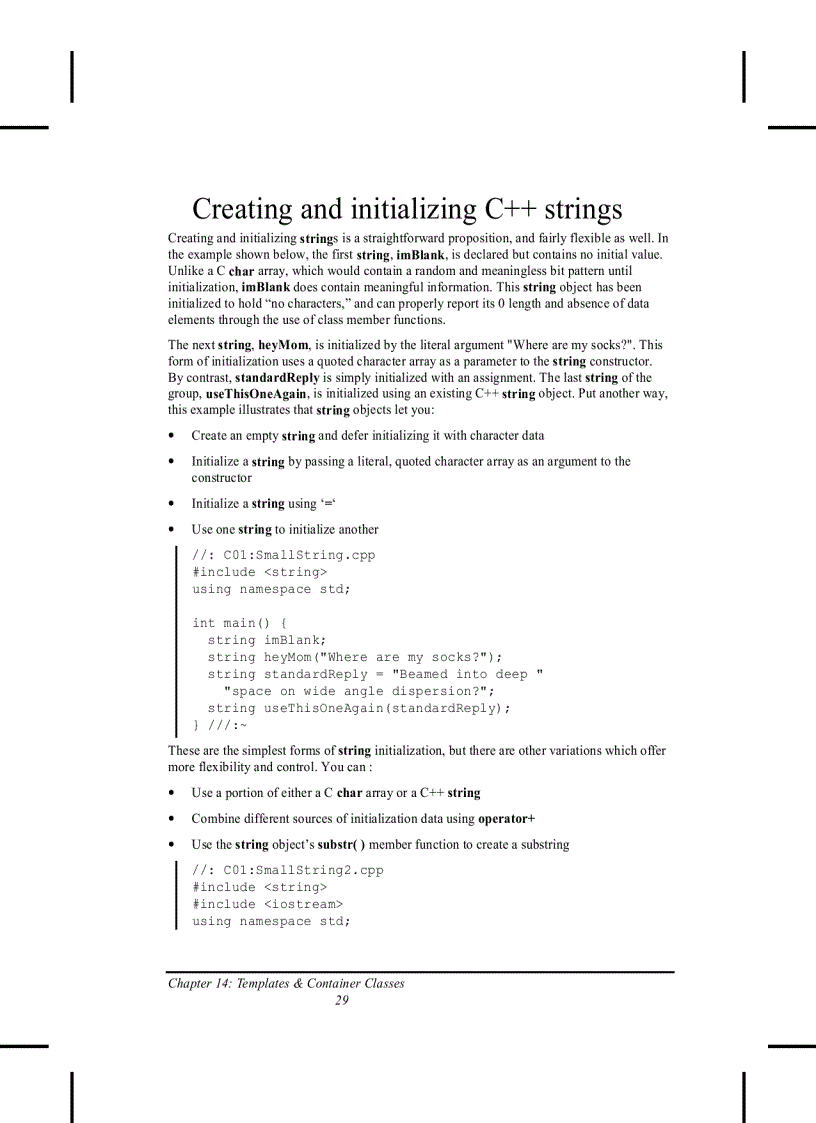 image for page Thinking in C Volume 1 2nd Edition
