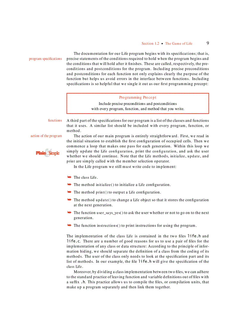 image for page Data Structures and Program Design in C