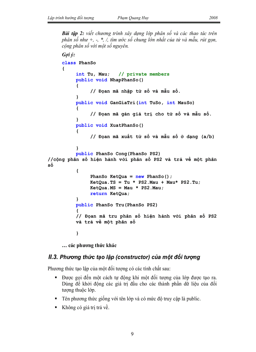 image for page Lập trình hướng đối tượng 4