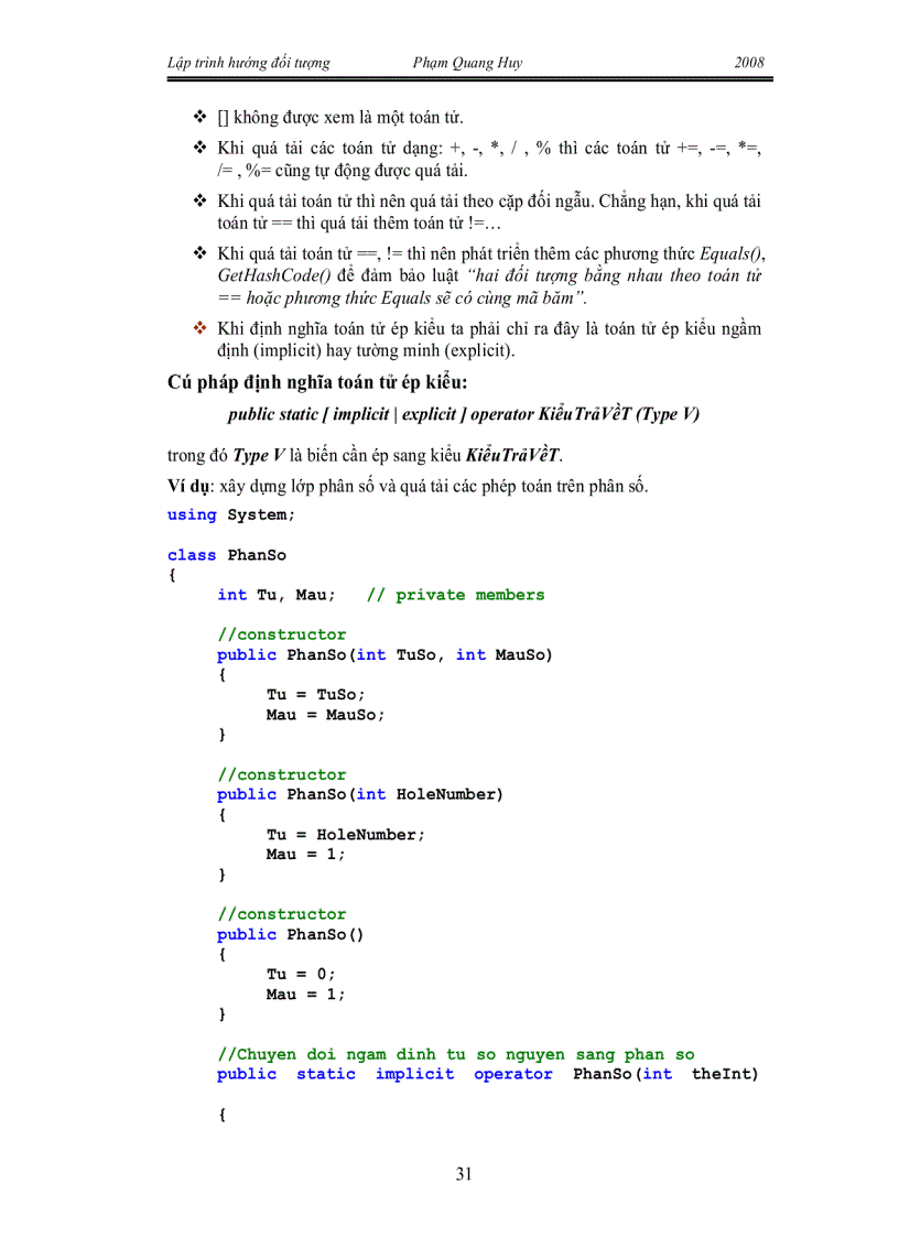 image for page Lập trình hướng đối tượng 4