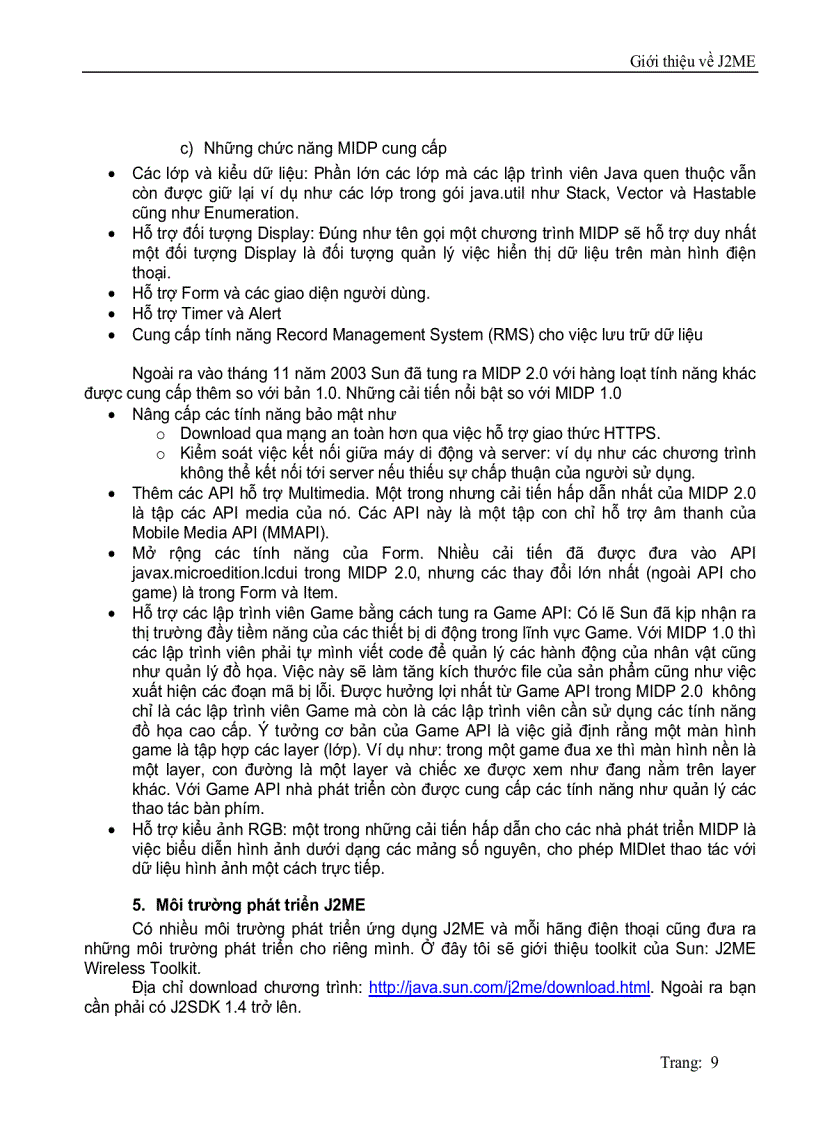 image for page Lập trình trên di động với j2me